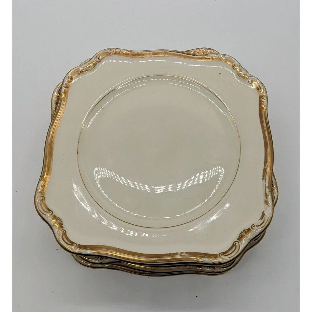 Vintage Octagonal Black Knight China 7.5